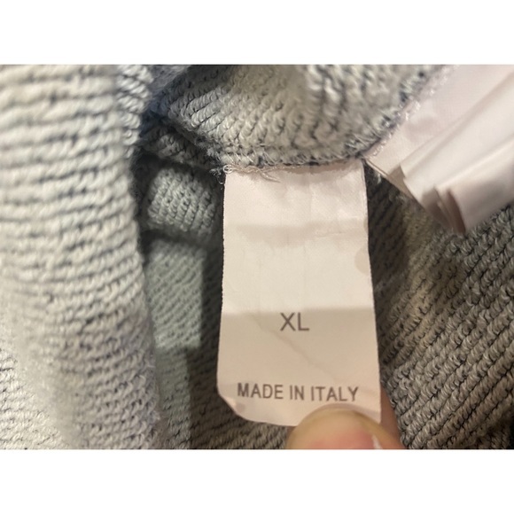 'Brunello Cucinelli' Dark Gray Thick Crewneck Sweatshirt • XL - Picture 4 of 5